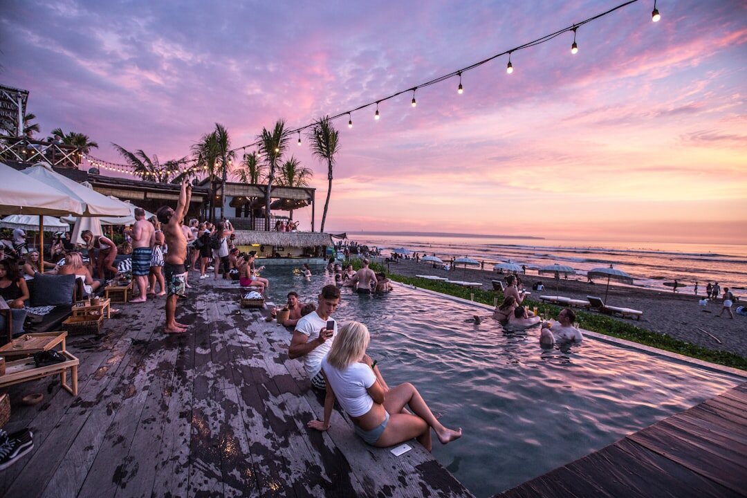 bali beach sunset