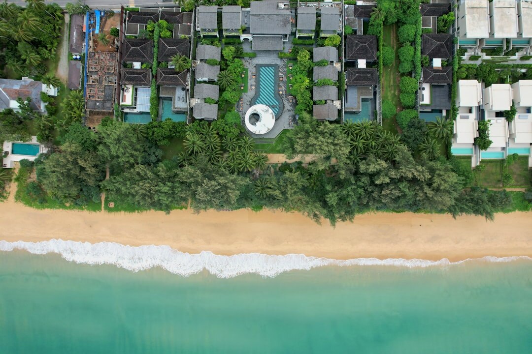 tropical private beach