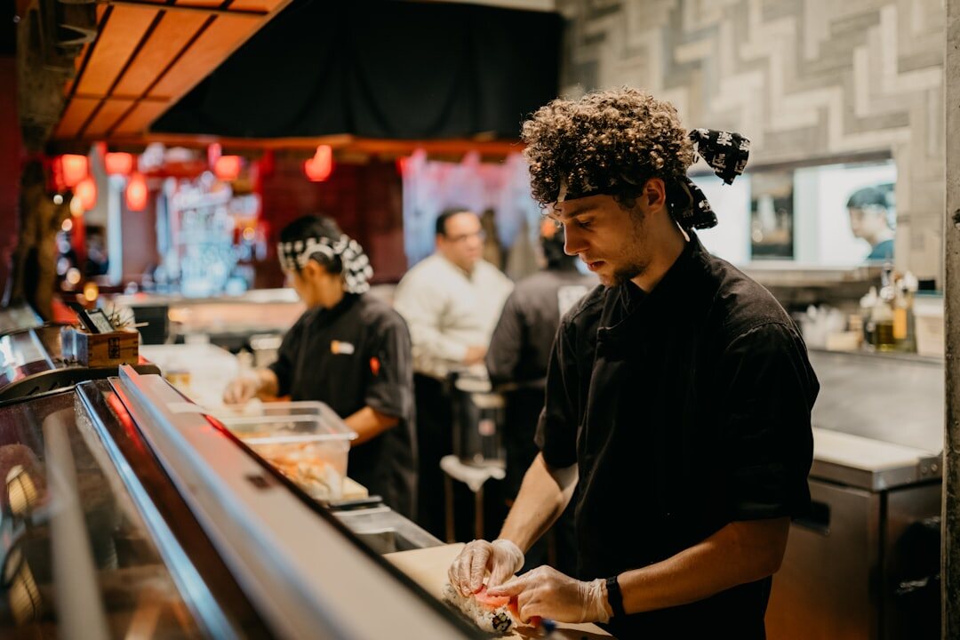 celebrity eating at hidden table